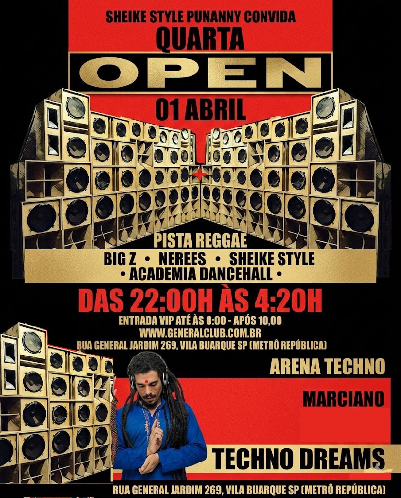 CCPC QUARTA 01 de ABRIL - NOVIDADE Dancehall Reggae FUNKHALL +