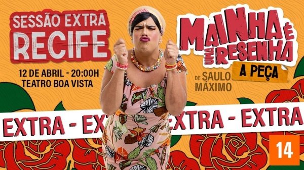 Imagem do evento MAINHA é uma resenha - A peça! (Recife - Sessão Extra)