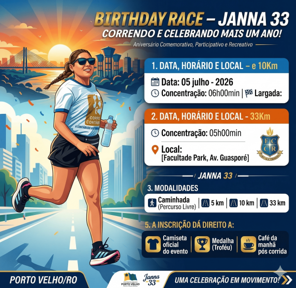 Birthday Race: 33 Janna