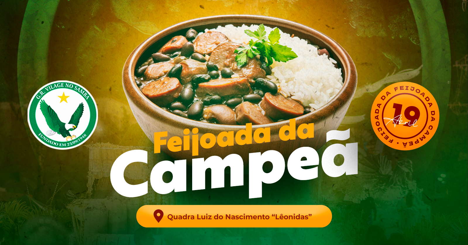 Feijoada da Campeã - Vilage no Samba - Nova Friburgo, RJ