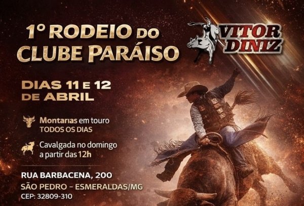 Imagem do evento 1 Rodeio do Clube Paraíso
