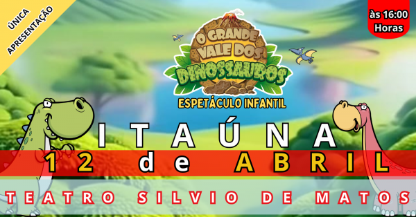 Imagem do evento O GRANDE VALE DOS DINOSSAUROS