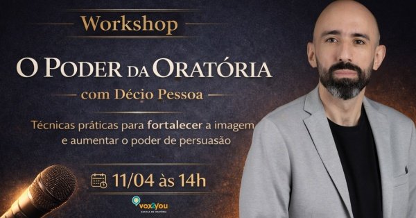 Imagem do evento O PODER DA ORATÓRIA