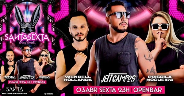 Imagem do evento SANTASEXTA com Jeff Campos