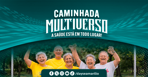 Imagem do evento CAMINHADA - ENFERMAGEM MULTIVERSO - A SAÚDE ESTÁ EM TODO LUGAR