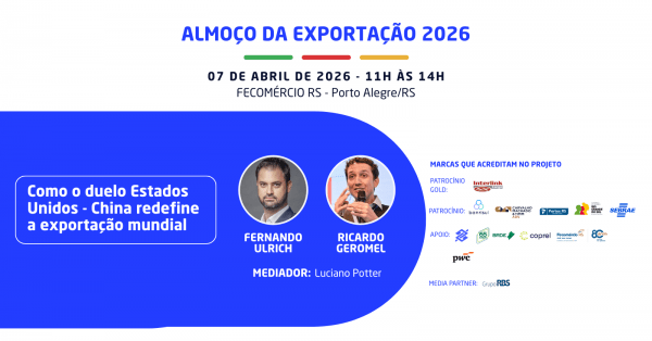 Imagem do evento Prêmio Exportação RS - Almoço da Exportação