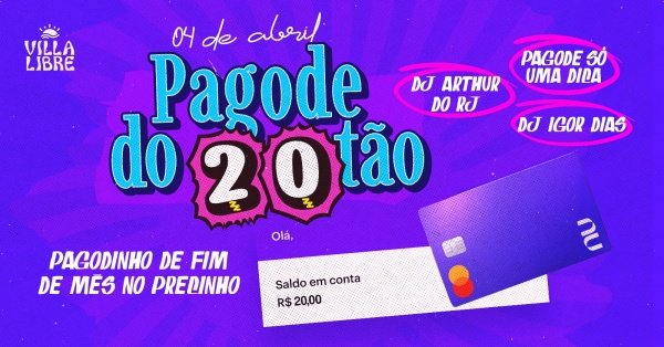 Imagem do evento PAGODE DO VINTÃO!