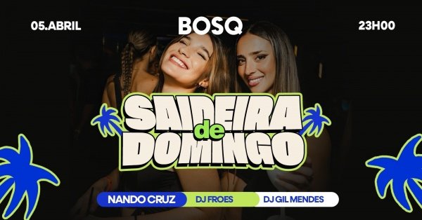 Imagem do evento SAIDEIRA DE DOMINGO