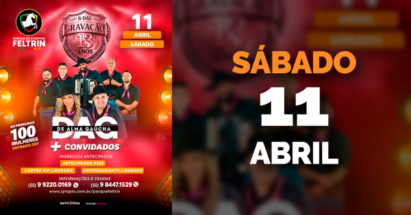 Imagem do evento 11 Abril