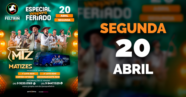 Imagem do evento 20 Abril