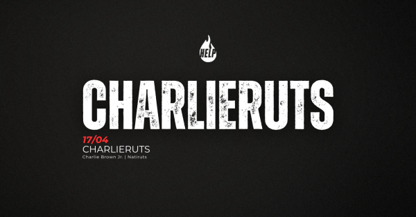 Imagem do evento 17/04 | Charlieruts - Help Pub