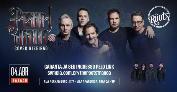 Imagem do evento PEARL JAM COVER RIBEIRÃO