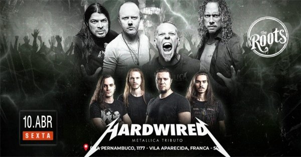 Imagem do evento Metallica - Hardwired Tributo