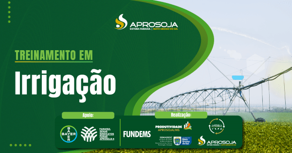 Imagem do evento Treinamento em Irrigação - Etapa em Aparecida do Taboado