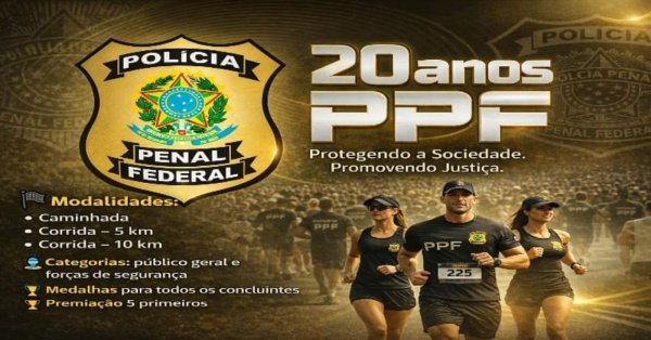 1ª CORRIDA DA POLÍCIA PENAL FEDERAL - MS