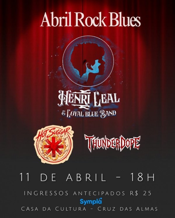 Imagem do evento ABRIL ROCK BLUES