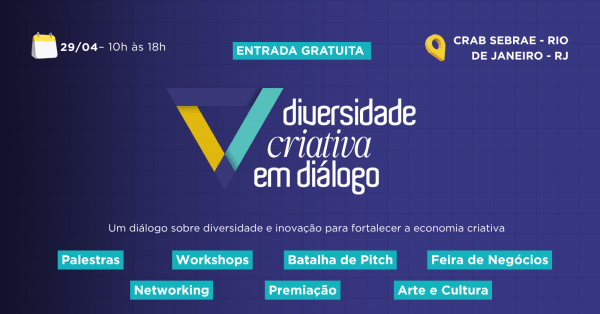 Imagem do evento II Diversidade Criativa em Diálogo