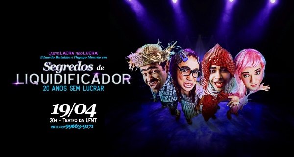 Imagem do evento Segredos de Liquidificador - 20 Anos