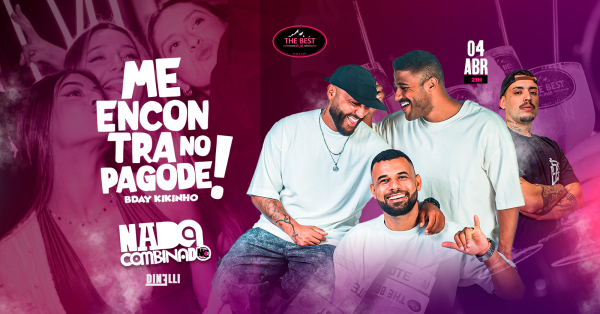 Imagem do evento ME ENCONTRA NO PAGODE