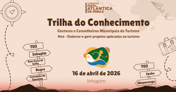 Imagem do evento Módulo 10 - Trilha do Conhecimento para Gestores e Conselheiros Municipais de Turismo do CTMAM