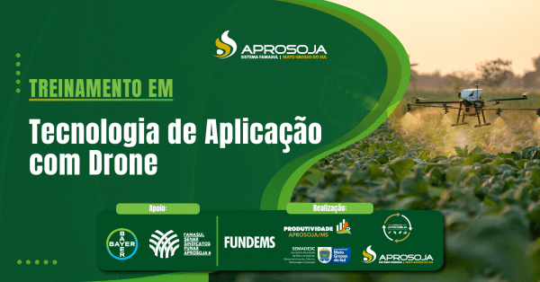 Imagem do evento Treinamento em Tecnologia de Aplicação com Drone - Etapa Chapadão do Sul