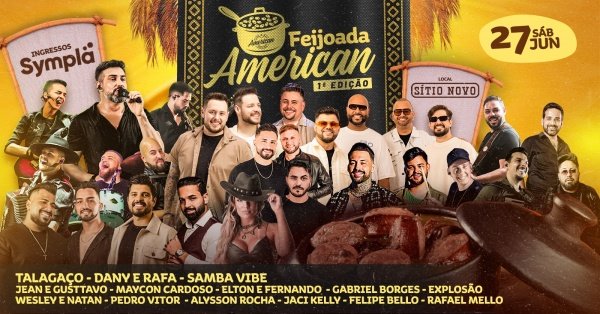 Imagem do evento Feijoada do American - 1ª Edição