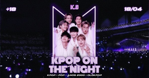 K-POP ON THE NIGHT: BTS EDITION [18+] em Porto Alegre - Sympla