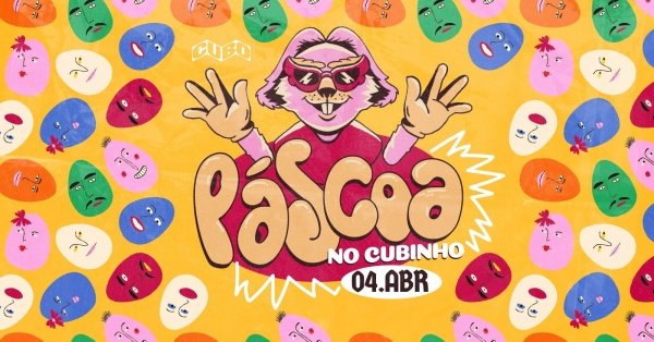 Imagem do evento PÁSCOA DO @CUBO! :: 04/04 {SÁBADO}