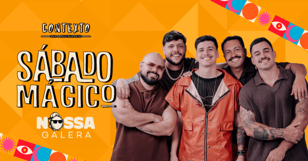 Imagem do evento Sábado no Contexto | 30.05 | Varanda Contexto Bar