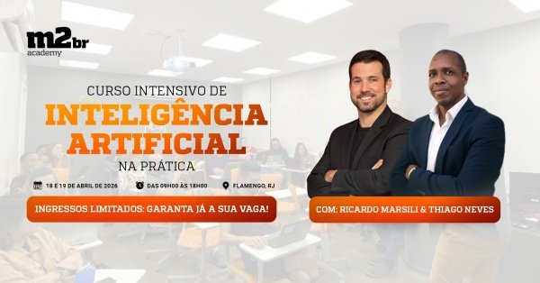 Imagem do evento Curso Intensivo de Inteligência Artificial na Prática – Rio de Janeiro (M2BR Academy)