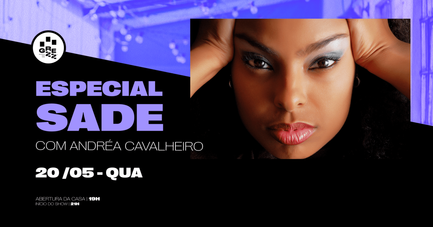 Especial Sade com Andréa Cavalheiro em Porto Alegre - Sympla