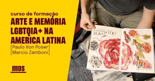 Imagem do evento Curso: Artes e Memória LGBTQIA+ na America Latina