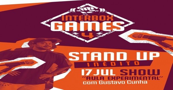 Imagem do evento STAND UP "AULA EXPERIMENTAL"  GUSTAVO CUNHA
