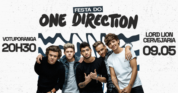 Imagem do evento Festa do One Direction | Votuporanga/SP