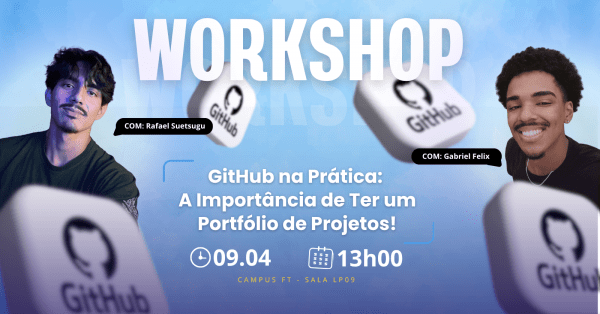 Imagem do evento GitHub na Prática: A Importância de Ter um Portfólio de Projetos!