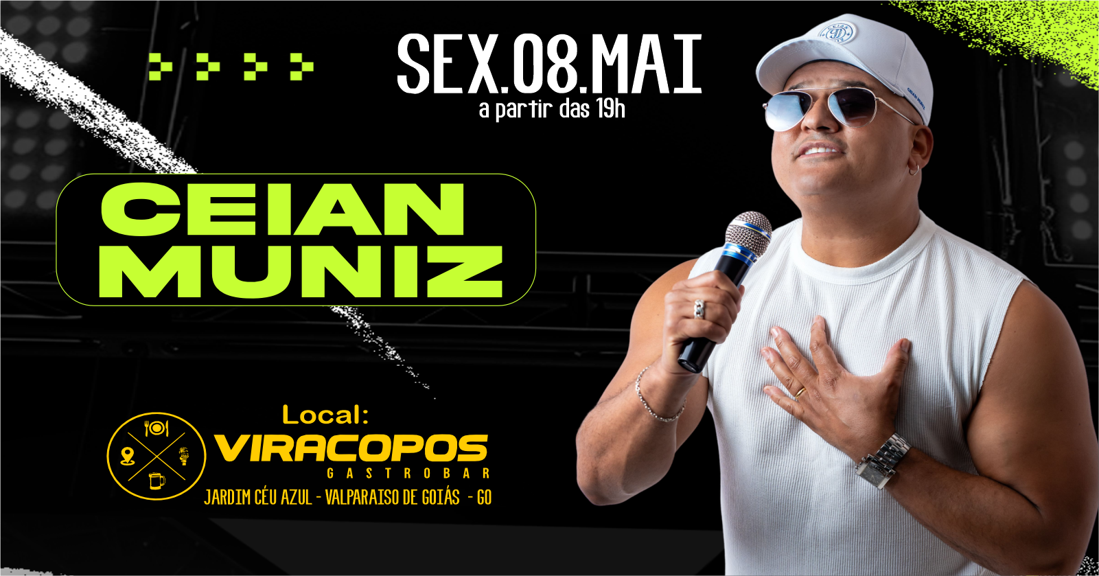 CEIAN MUNIZ - VIRACOPOS CÉU AZUL - Valparaíso de Goiás, GO