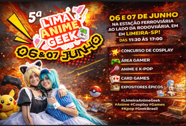 Imagem do evento LIMA ANIME GEEK 05