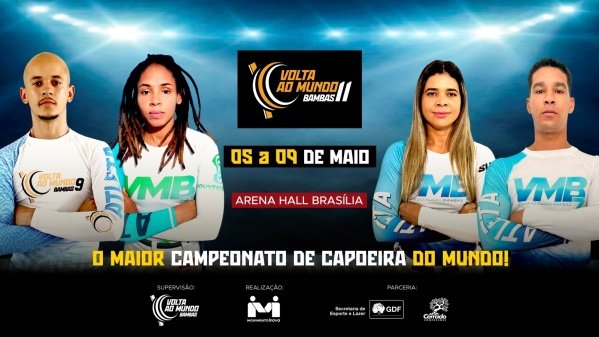 Imagem do evento Volta ao Mundo Bambas 11 (VMB11)  - Brasilia