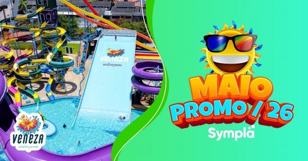 Imagem do evento VENEZA WATER PARK -  3° Lote PROMO MAIO/2026