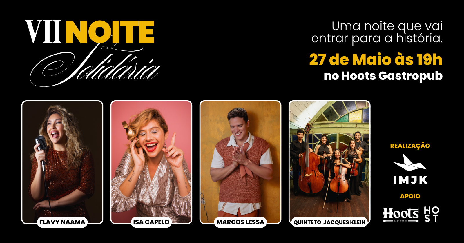 Noite Solidária 2026 - Fortaleza, CE