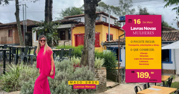 Imagem do evento Bate Volta Lavras  Novas