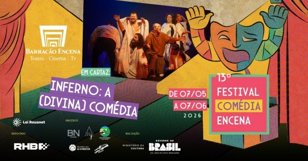 Imagem do evento INFERNO: A (DIVINA) COMÉDIA - 13° FESTIVAL COMÉDIA ENCENA