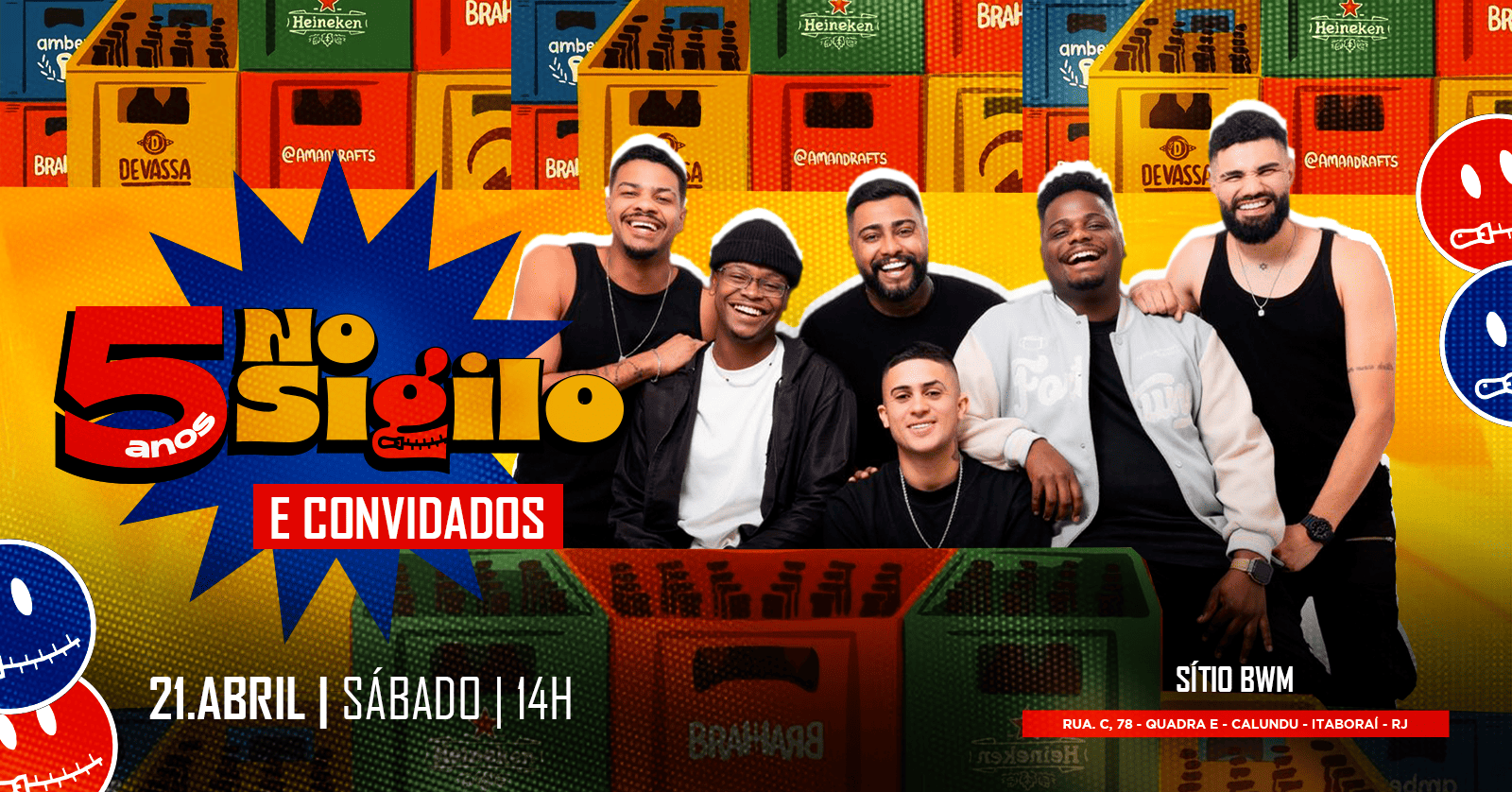 5 ANOS NO SIGILO - Itaboraí, RJ