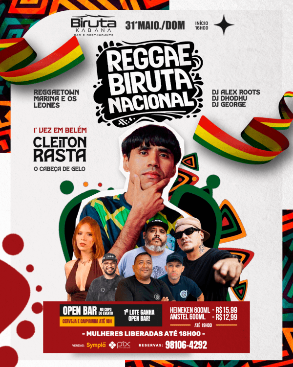 Imagem do evento Reggae Biruta Cabeça de gelo