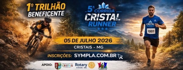 5ª Cristal Runner e 1º Pedal Solidário