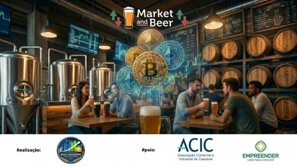 Imagem do evento TALK MARKET AND BEER - CRIPTO: OPORTUNIDADE OU CILADA