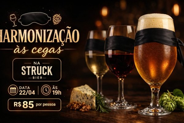 Imagem do evento Harmonização de Cerveja às cegas na Struck Bier