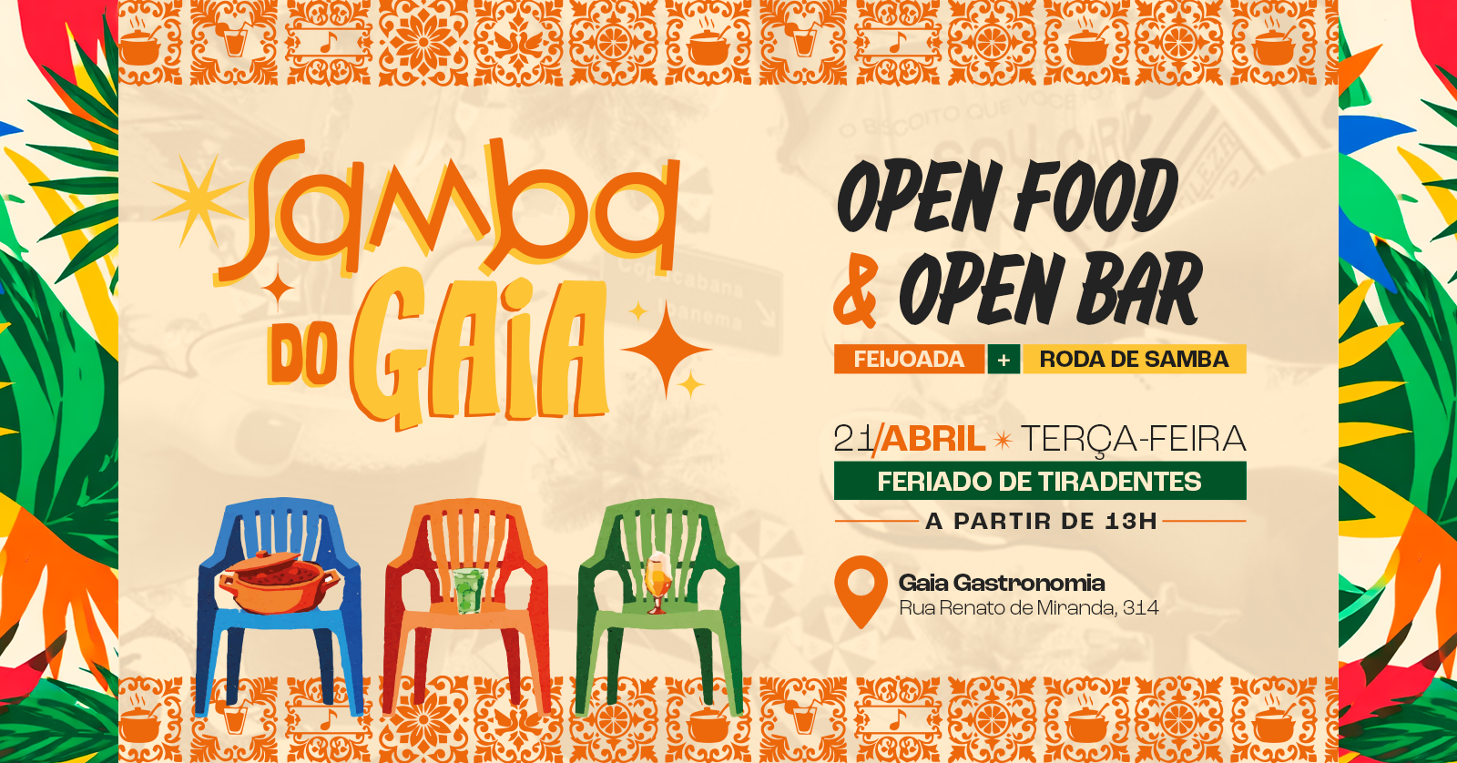SAMBA DO GAIA | Open Bar & Open Food - Teresópolis, RJ