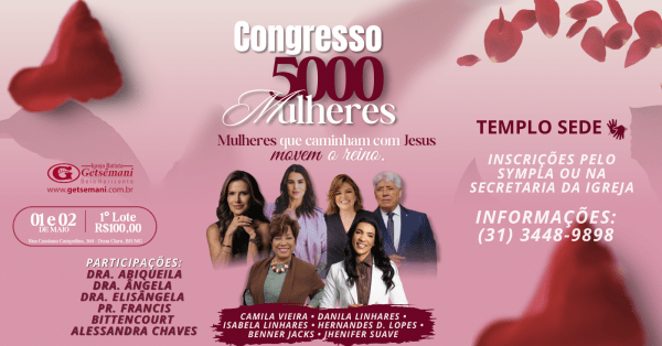 Imagem do evento CONGRESSO 5000 MULHERES 2026