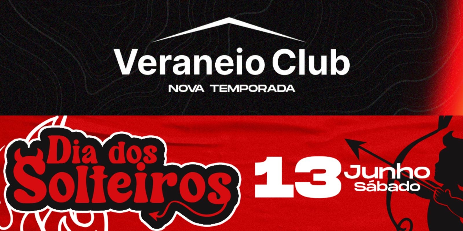 Veraneio Club - Dia dos Solteiros - Córrego Fundo, MG